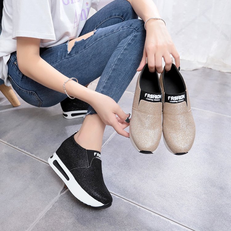 Damen Elegante Sneaker – Stilvolle Fashion Freizeit Schuhe