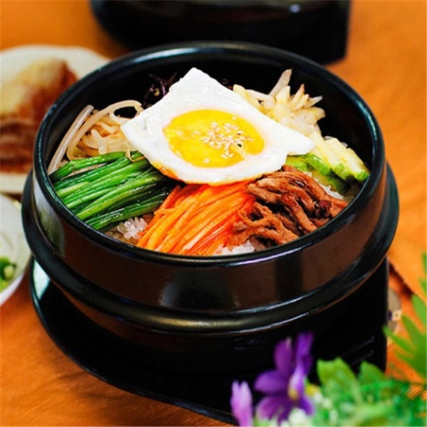 Koreanische Bibimbap Keramikschüssel – Premium Ramen & Casserole Bowl