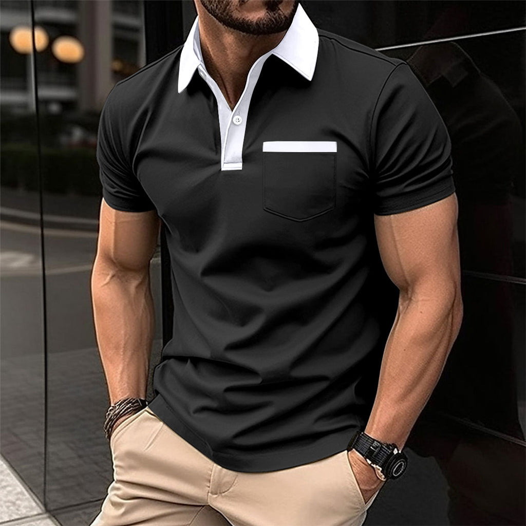 Men's Polo Shirt | Slim Fit Short Sleeve Collar Modern