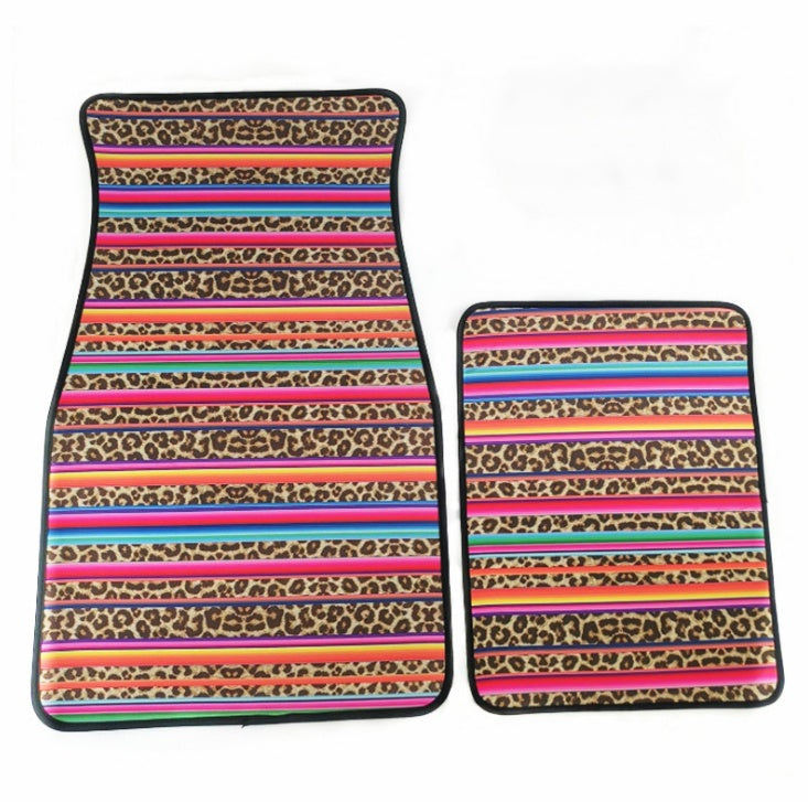 Car floor mat neoprene non-slip interior protection durable
