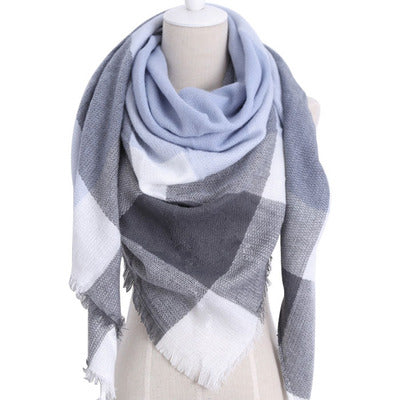 Damen Dreiecksschal Elegant | Herbst Winter Schal Stola
