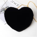 Plush Women's Bag with Chain – perfect for Valentine's Day