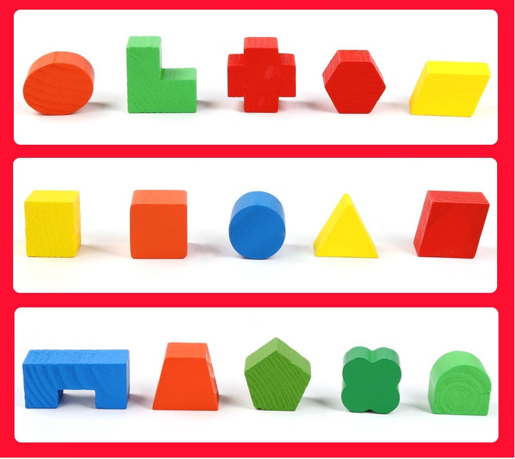 Bauklötze Kinder Lernspielzeug | Frühförderung kreativ spielen