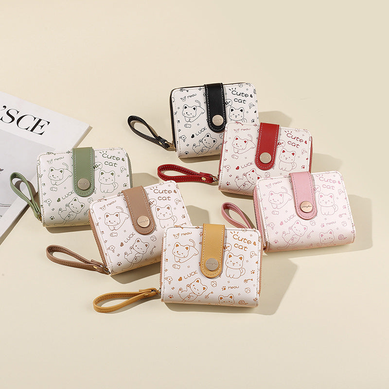 Women's Wallet Bunny Motif | Cute & Compact Trendy