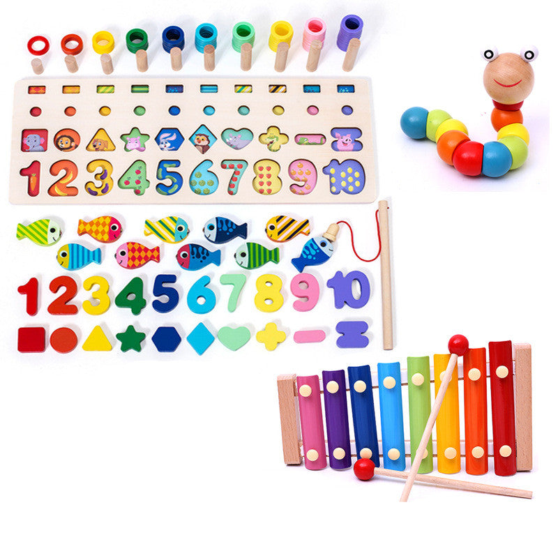 Alphabet Number Puzzle Kids | 3D Learning Toy Colorful