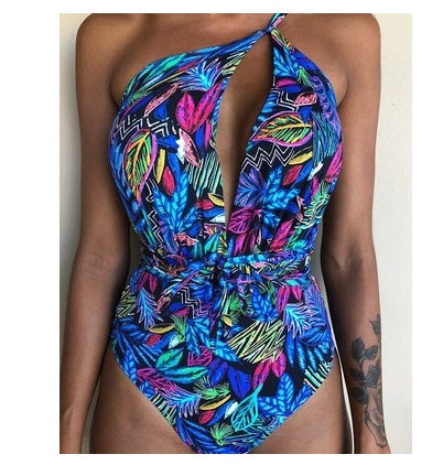Elegant Women's Backless Monokini – Figure-Hugging One-Piece