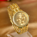 Ladies Geneva Rhinestone Watch | Elegant Alloy Fashion Wristwatch