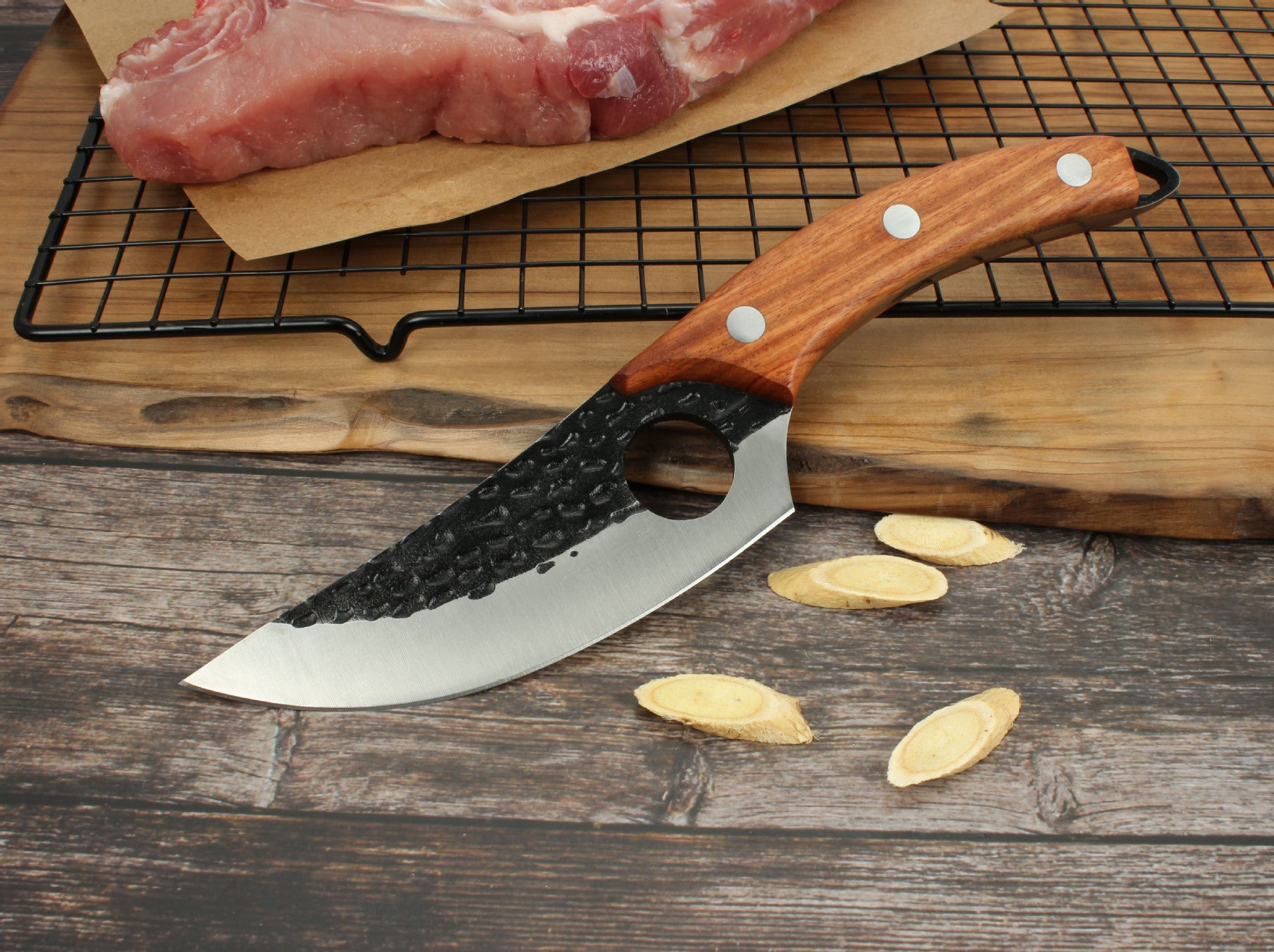 Boning knife small forged | Meat knife stainless steel