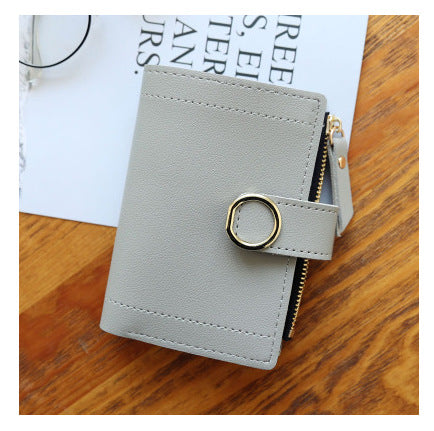 Women's Wallet with Buckle Ring | Elegant Fashion Purse