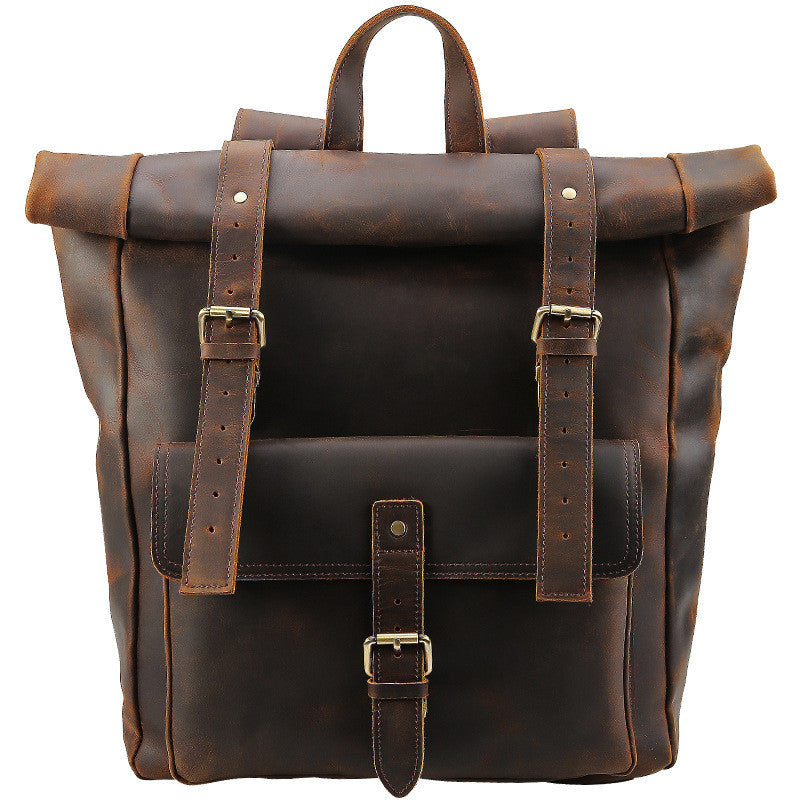 Leder Rucksack Herren | Vintage Crazy Horse Robust & Elegant
