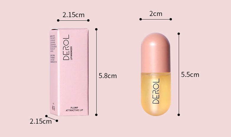 Volumizing Lip Oil Lip Plumper | Nourishing Day - Night Lip Care Gloss