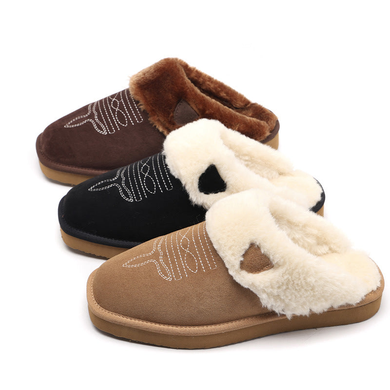 Women's Winter Slippers Warm – Cotton Faux Fur Comfort Slippers
