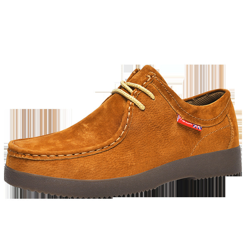 Men's Suede Sneakers | Elegant British Style Outdoor Shoes