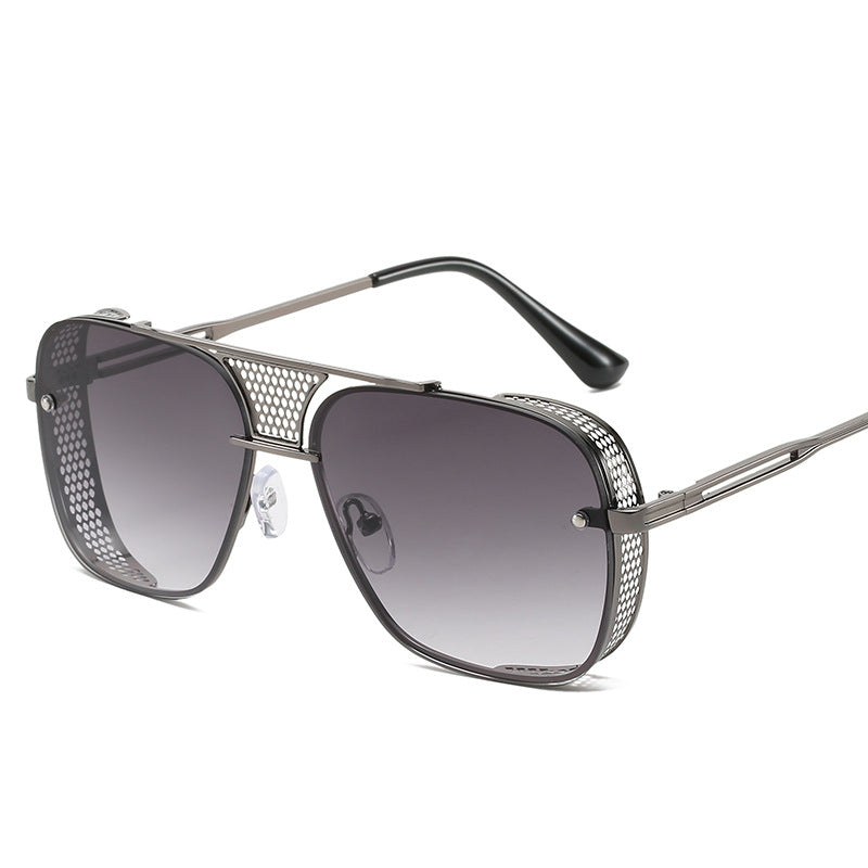 Steampunk Sonnenbrille Herren | Metall | Retro Statement Brille