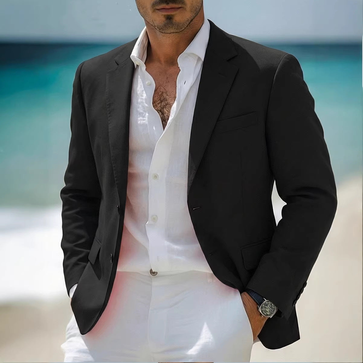 Men's Rebel Style Jacket – Fashionable Casual Masculine Jacket
