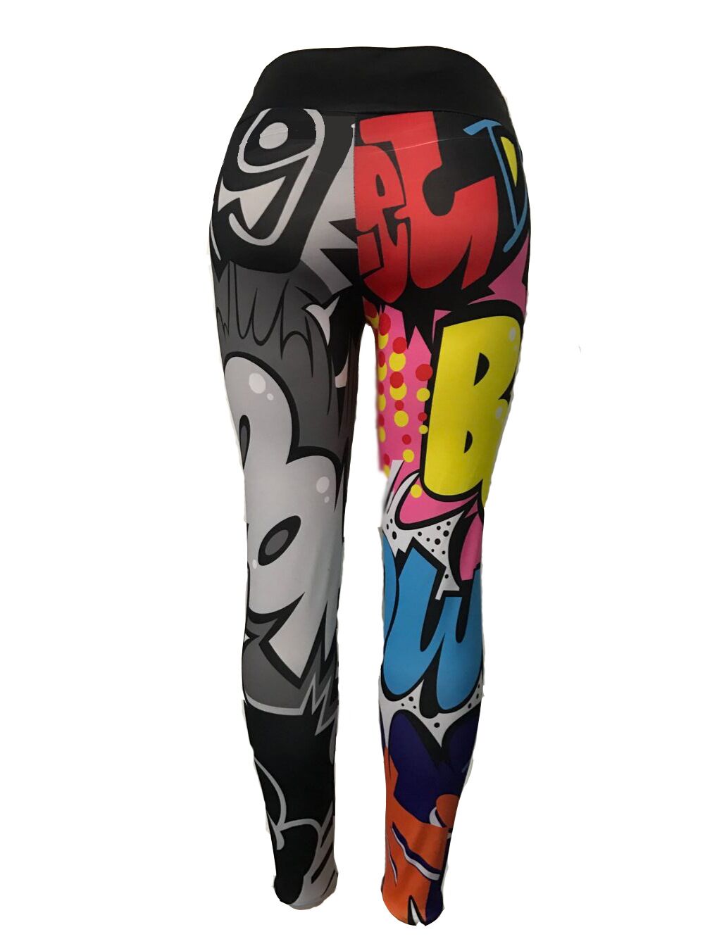 Cartoon Yoga Leggings for Women | High Waist 3D Print Fitness Pants