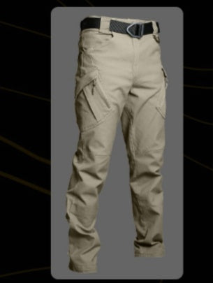 Men's Tactical Pants IX7 | Outdoor Multi-Pocket Straight Robust