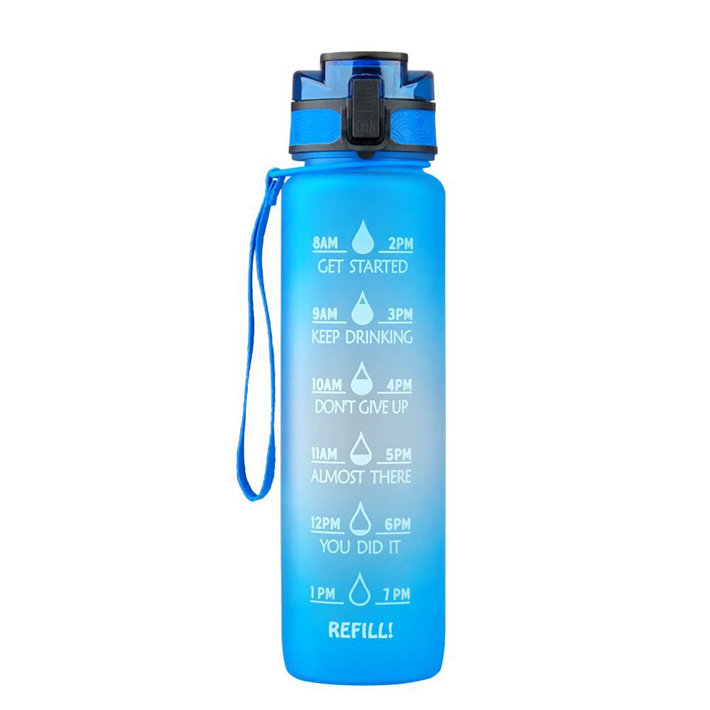 1000ml Transparente Trinkflasche Kawaii – BPA Frei Sportflasche