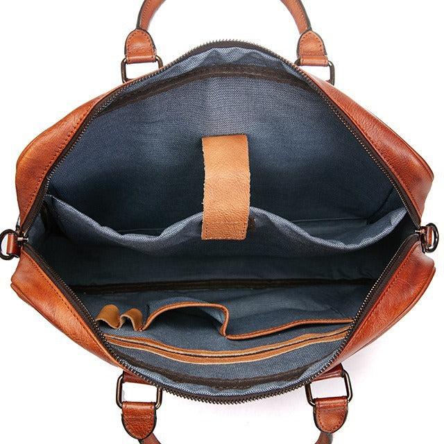 Exclusive Men's Leather Briefcase – Premium Business Bag