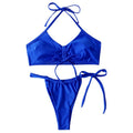 Elegant Women's Bikini Set with Halterneck – Two-Piece Summer Look