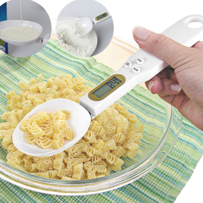 Digital Spoon Scale with LCD - Precise Kitchen Scale Measuring Spoon