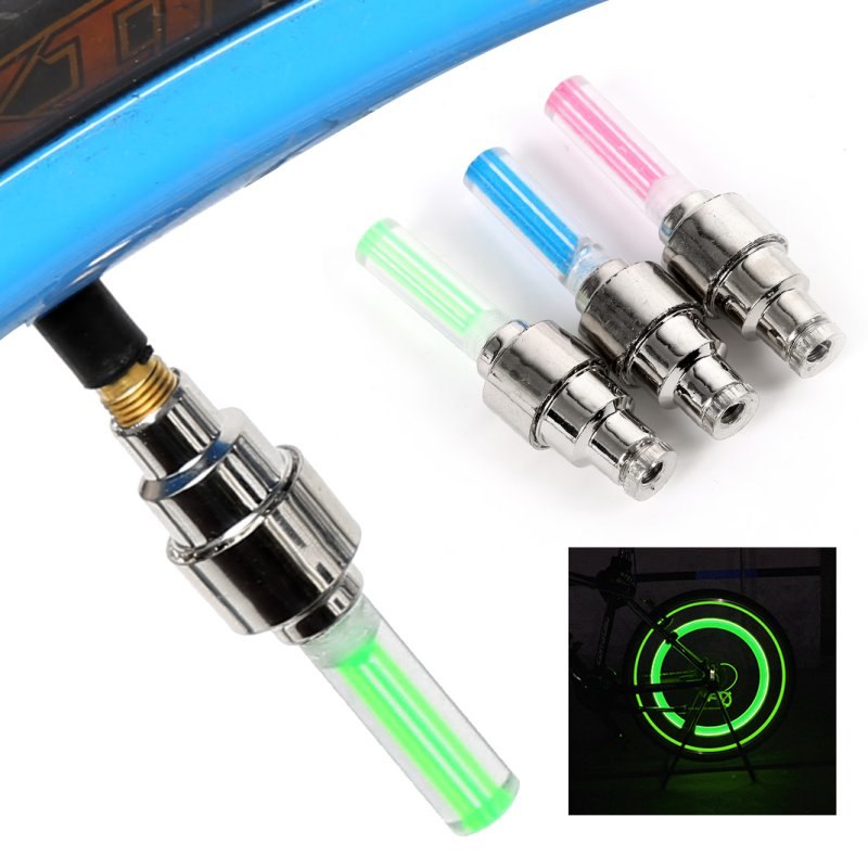 LED Tire Valve Caps | Car Wheel Lights Safety Style