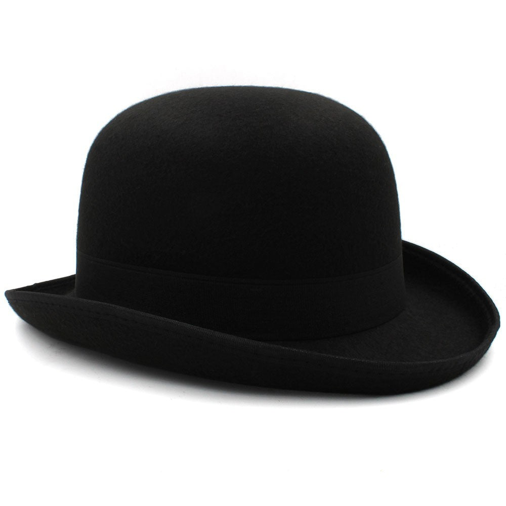 Men's Felt Hat Wool | British Classic Round Crown Elegant