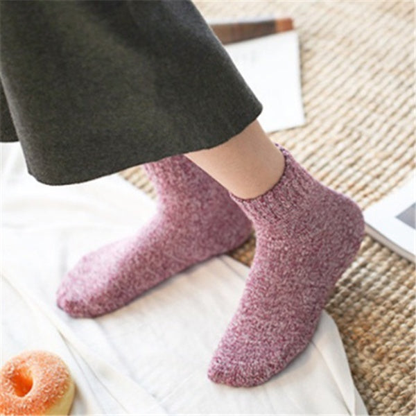 Women's Rabbit Wool Socks | Warm Cuddly Socks Winter