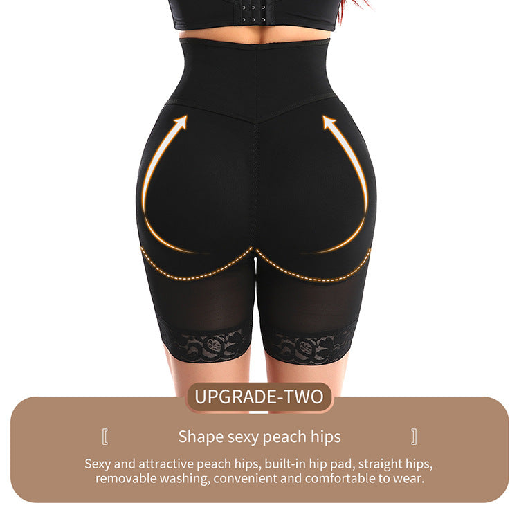 Women's Shapewear with Buttock Pads - Push-Up Effect & Figure-Shaping