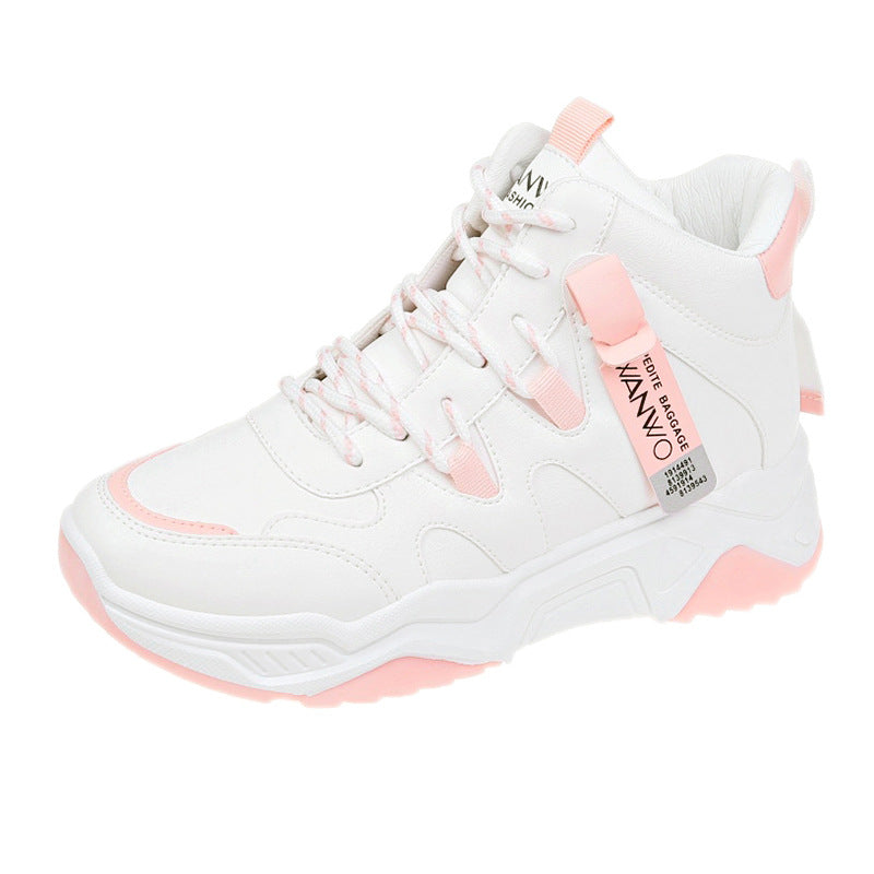 Damen High Top Sneaker Weiß – Stylische Freizeit Schuhe