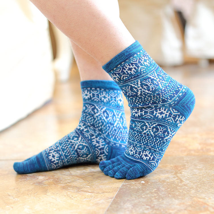 Men's Toe Socks Plus Size | Five Finger Breathable