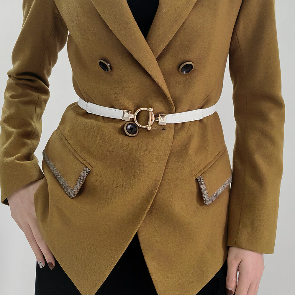Women's Stretch Waist Belt Slim | Elastic Elegant Business
