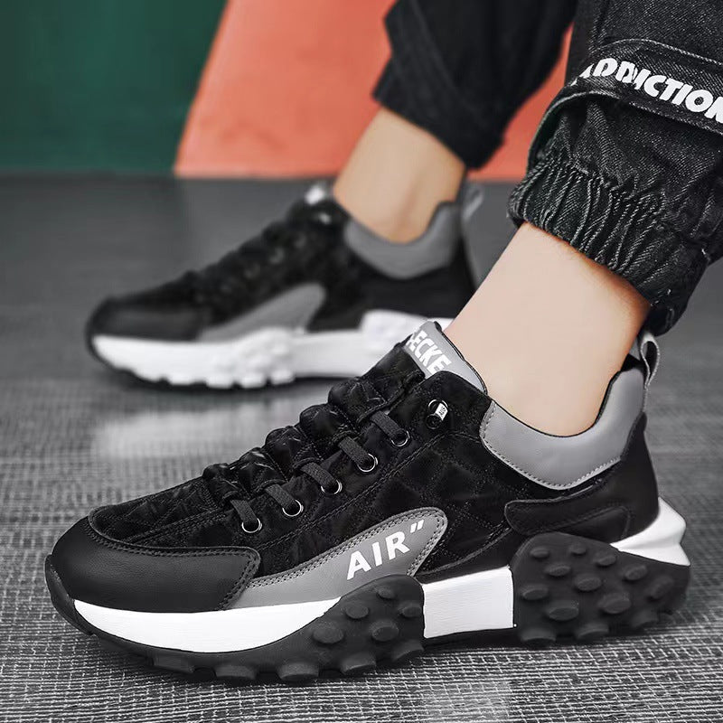 Herren Running Sneaker Leicht Atmungsaktiv Rutschfest Sport Schuhe