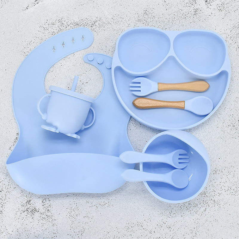 Baby Esslernset 11-teilig | Teller Schüssel Kinder Geschirr Set