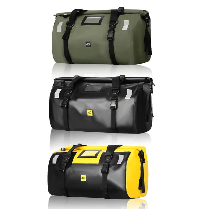 Motorcycle Luggage Bag Large Volume – Waterproof Rear Seat Travel Bag