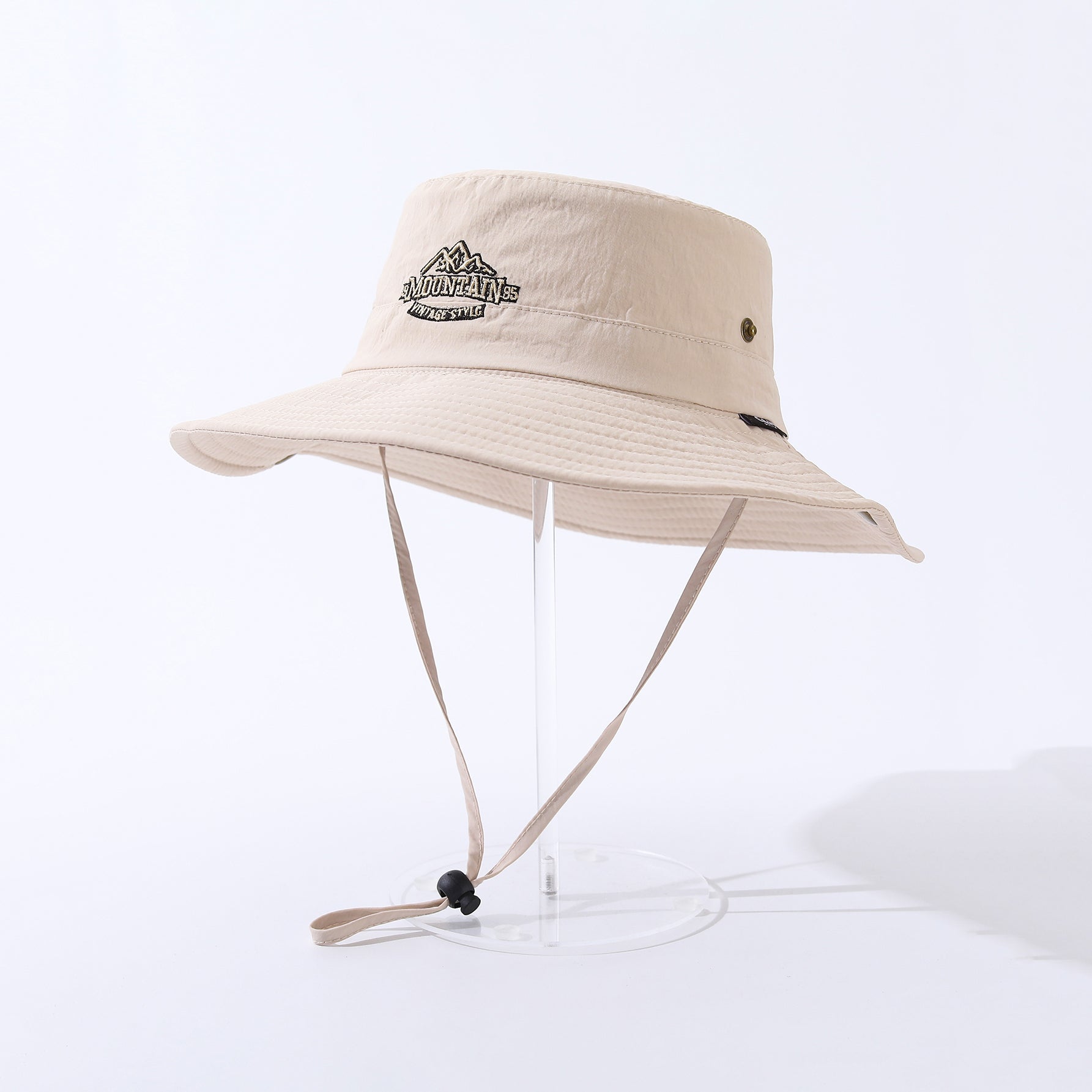 Outdoor Fischerhut mit Stickerei – Schnell trocknender Sonnenhut