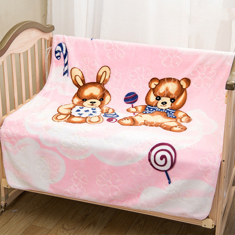 Cuddly Blanket Clouds | double-sided soft cartoon warm
