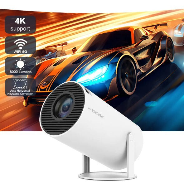 HY300 Smart Mini Projector - Portable HD Projector with Android & Home Cinema Experience