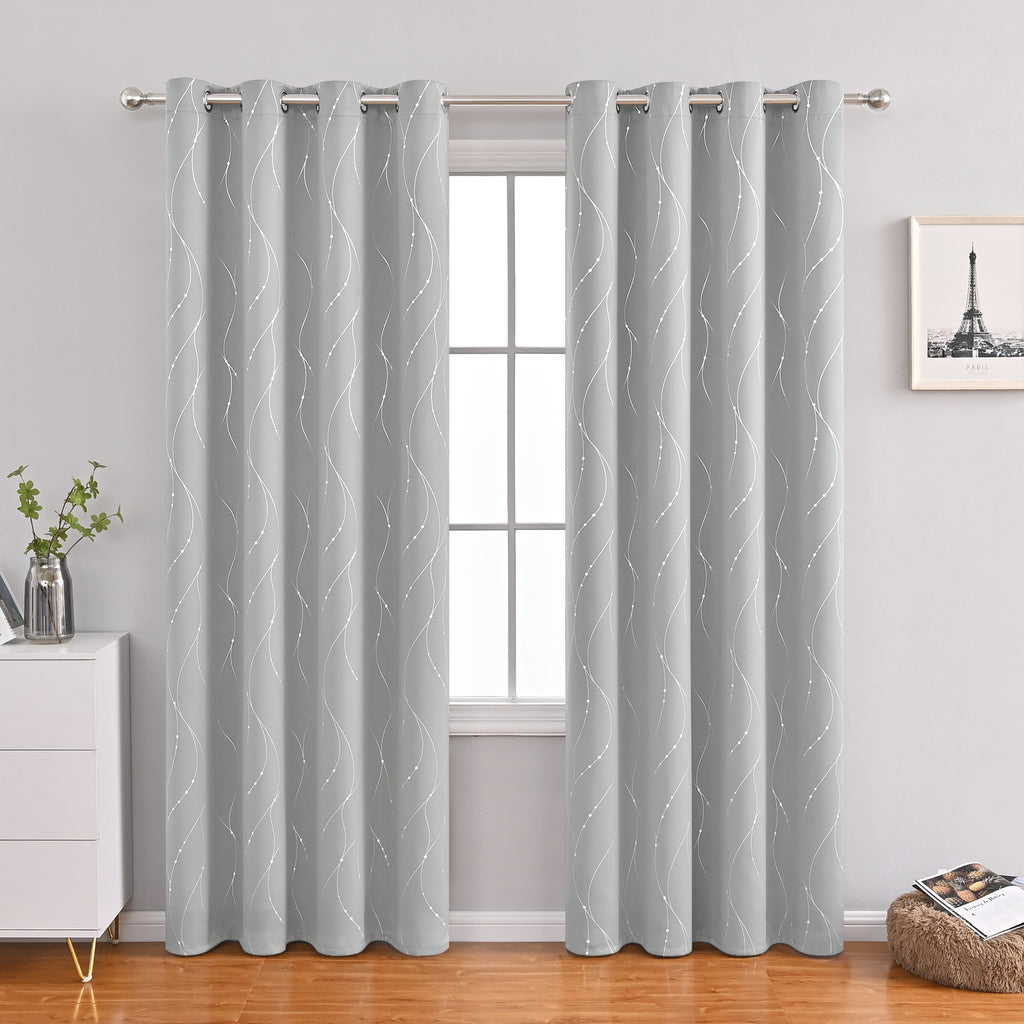Blackout Curtain Modern | Blackout Thermal Insulation Minimalist