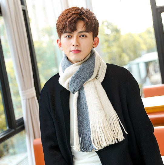 Men's Scarf fashionable colors combinable stylish modern