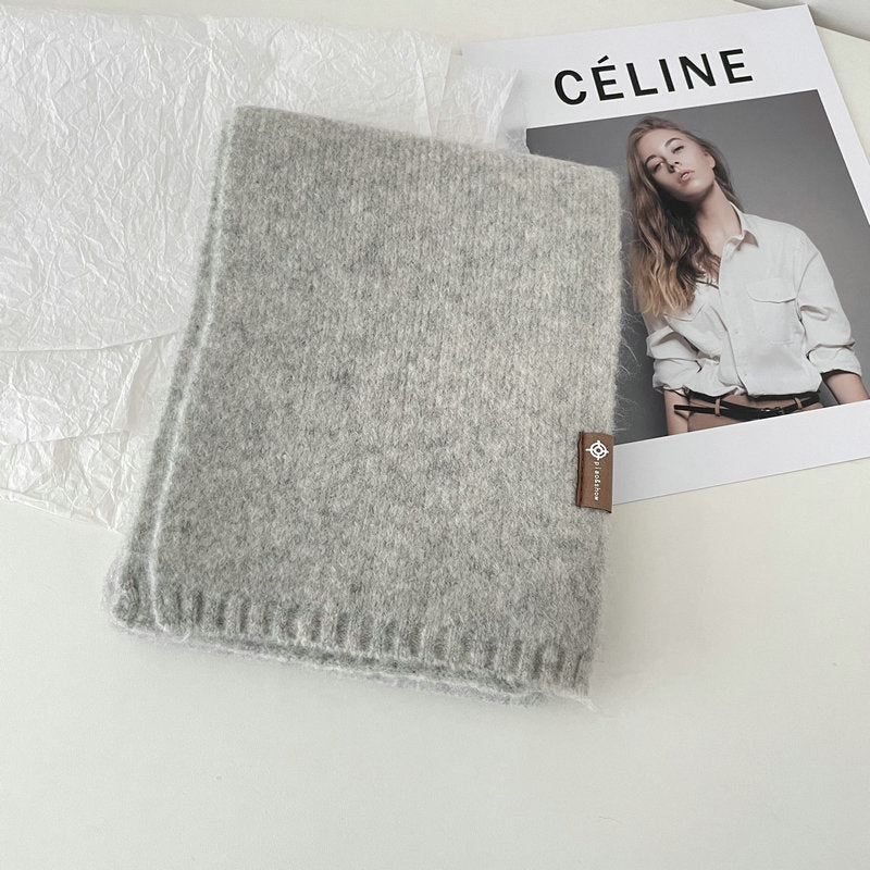 Women's Scarf Soft Warm Plain Elegant Autumn Winter Fashion Accessory