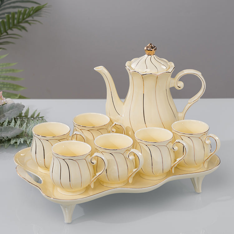 Luxury Ceramic Water Set – Elegant Carafe Glasses Set