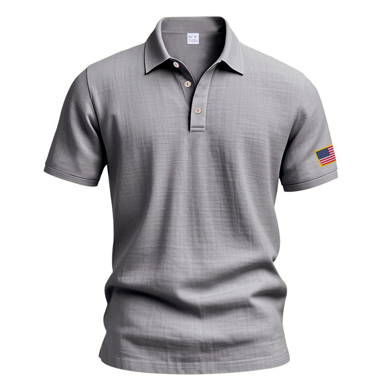 Men's Linen Shirt Short Sleeve | Lightweight Airy Summer Shirt