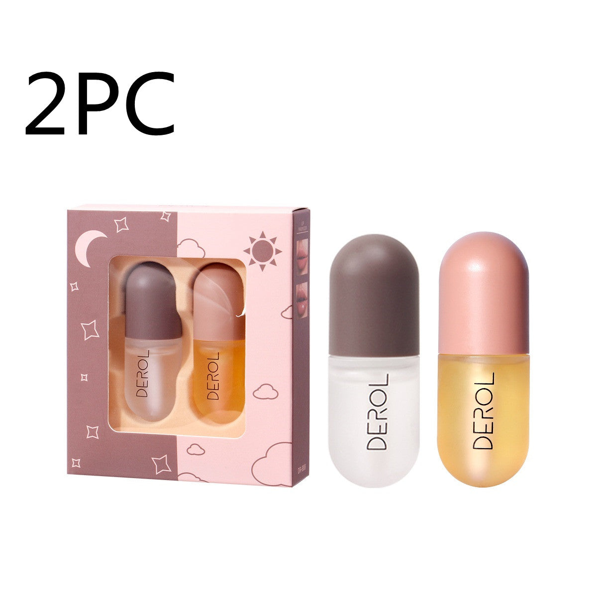 Volumen Lippenöl Lip Plumper | Pflegendes Day - Night Lip Care Gloss