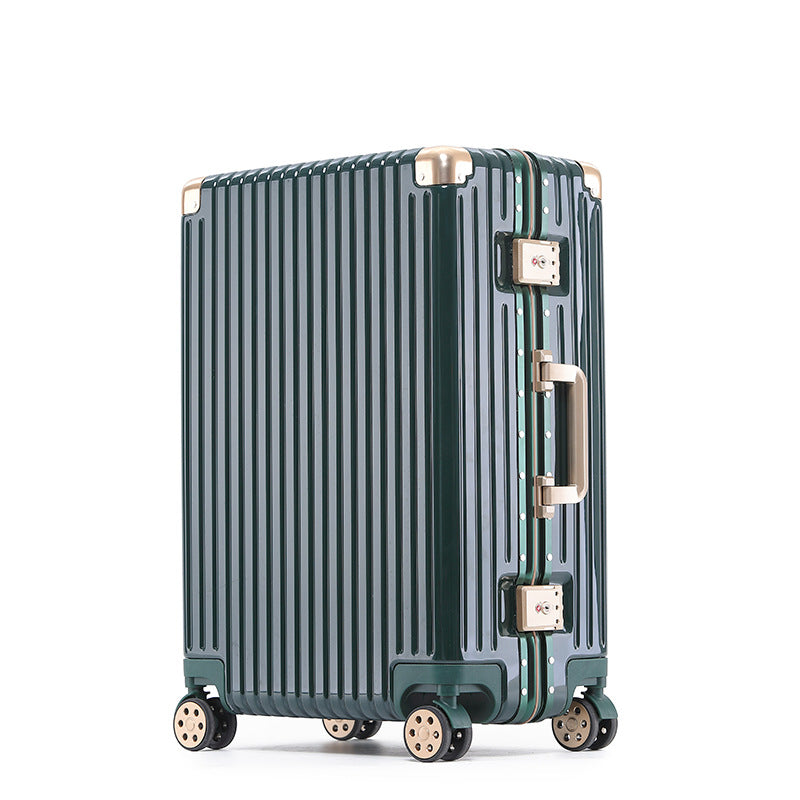 Aluminum Frame Hardshell Suitcase | Premium Trolley Secure & Stable