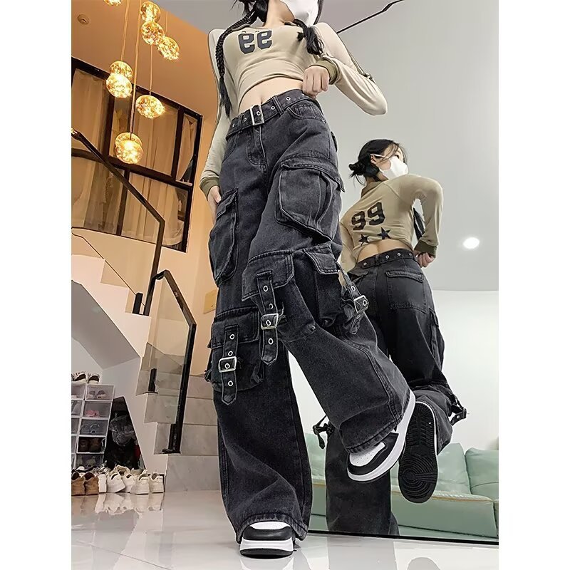 Women's Casual Straight Wide Leg Trousers – Elegant Leisure Trousers