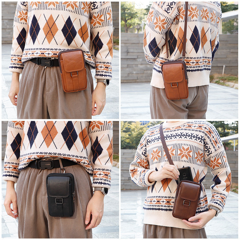 Men's Belt Bag Crossbody | Multifunctional Waist Bag