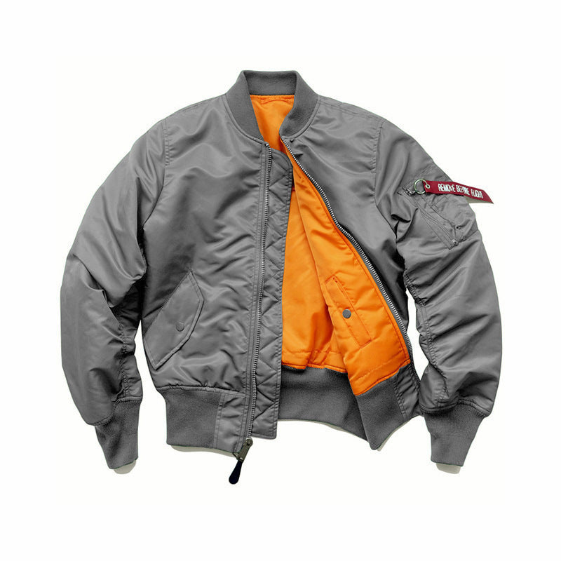 Men's Plus Size Workwear Jacket with Stand-Up Collar – Robust Style & Comfort