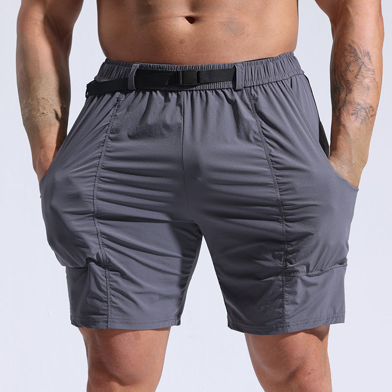 Men's Sport Cargo Shorts – Elastic Casual Shorts with Pockets