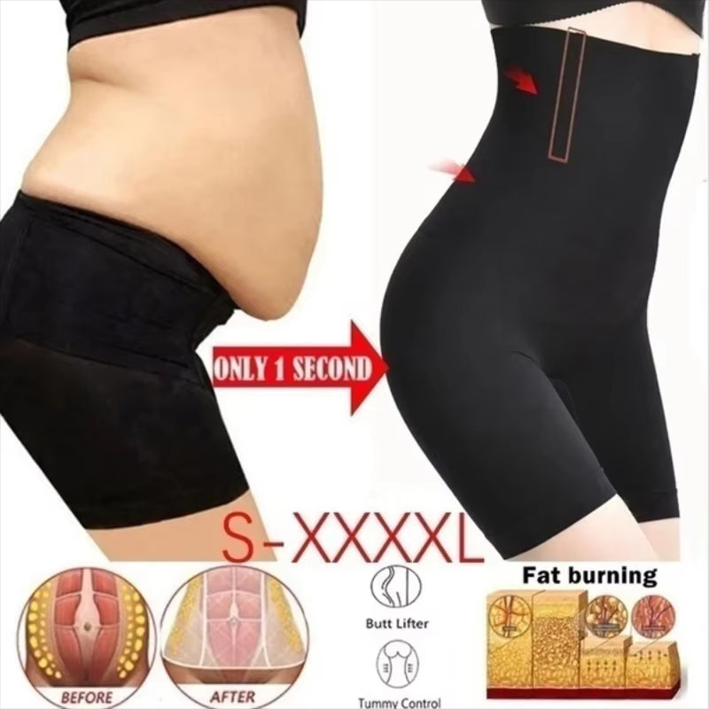 Women's High-Waist Shapewear Brief – Tummy Control, Butt Lift & Seamless Comfort